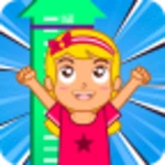 height increase for kids android application logo